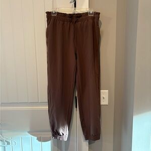 Athleta women’s Chocolate Brown Joggers